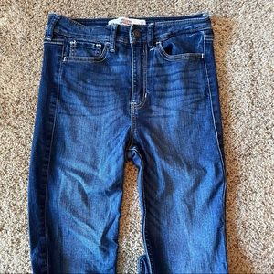 Hollister Dark Wash Super Skinny High Rise